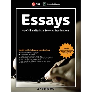 GKP's Essays for Civil and Judicial Services Examinations by A. P. Bhardwaj | JMFC 2019